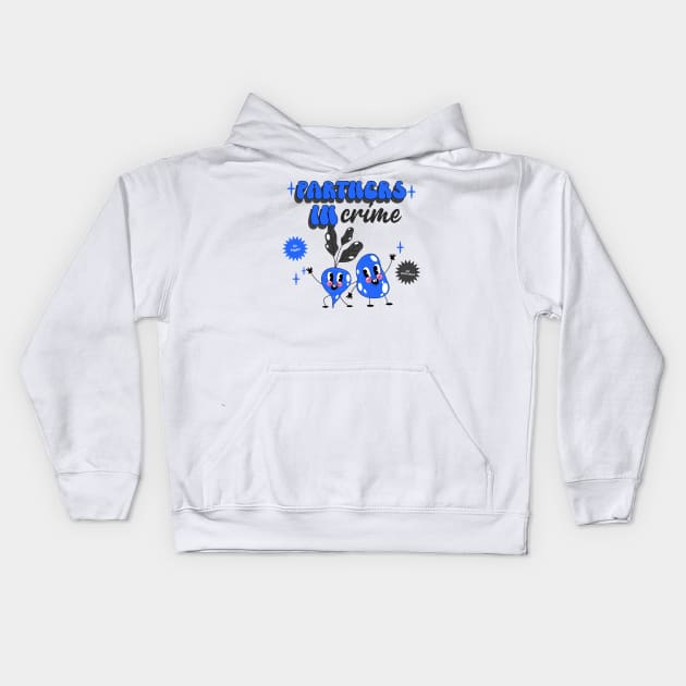 Parthers Kids Hoodie by Moreira.art